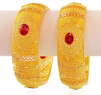 Gold Designer Kada (1PC)  ( Kadas )