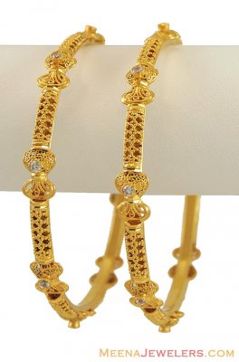 22K Fancy Bangles ( Gold Bangles )