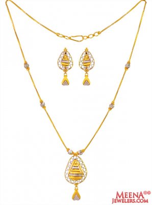 22K Light Necklace Set ( Light Sets )