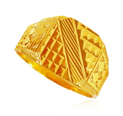 22kt Gold Mens Ring ( Mens Gold Ring )