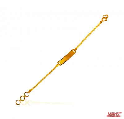 22Kt Gold Baby Bracelet ( 22Kt Baby Bracelets )