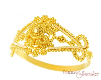 Ladies Filigree Ring  ( Ladies Gold Ring )