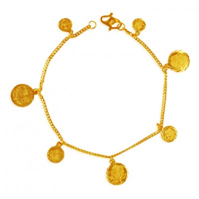 22 Kt Gold Ginni Bracelet ( Ladies Bracelets )