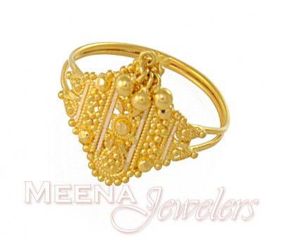 Filigree Ladies Ring ( Ladies Gold Ring )