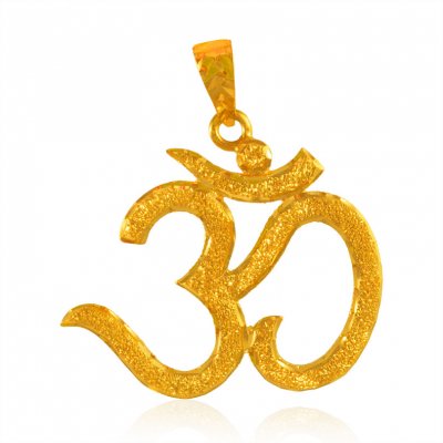 22Karat Gold Om Pendant ( Om Pendants )