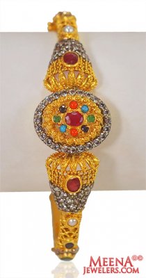 22k  Antique kada(1 Pc) ( Antique Bangles )