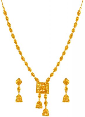 22k Fancy Necklace Set ( Light Sets )