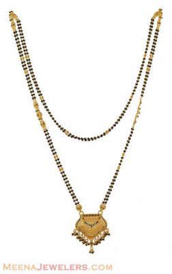 22k Gold Long Mangalsutra  ( MangalSutras )