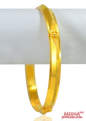 22KT Gold Mens Kada ( Mens Gold Kada )