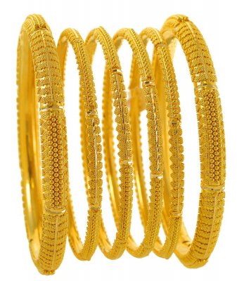 22Kt Bangles Set ( Set of Bangles )