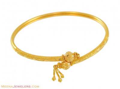 22k Yellow Gold Designer Kada ( Kadas )