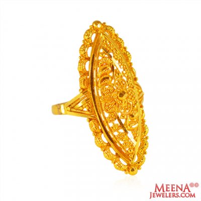 22Kt Gold Ladies Ring  ( Ladies Gold Ring )