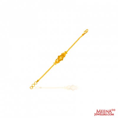 22Kt Gold Baby Bracelet (1 Pc) ( 22Kt Baby Bracelets )
