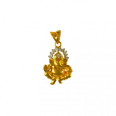 Ganesha Pendant (22K) ( Ganesh, Laxmi and other God Pendants )