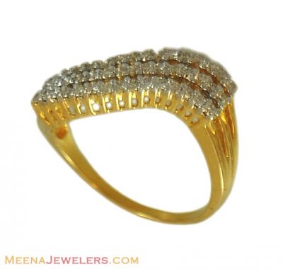 18k Gold Diamond Ring  ( Diamond Rings )