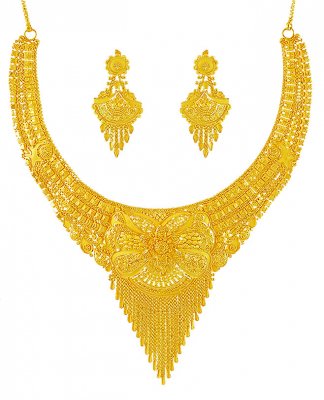 Light Construction Gold Set  ( 22 Kt Gold Sets )