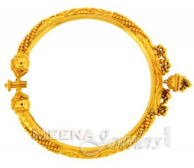 22 Kt Gold Filigree work Kada ( Kadas )