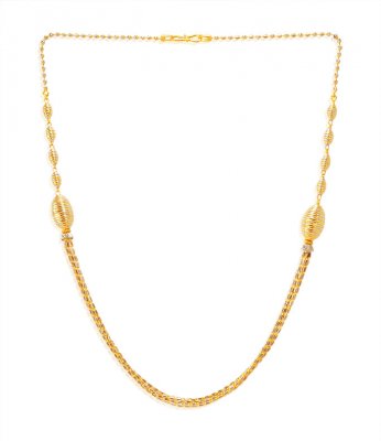 22Karat Gold Designer Chain ( 22Kt Gold Fancy Chains )