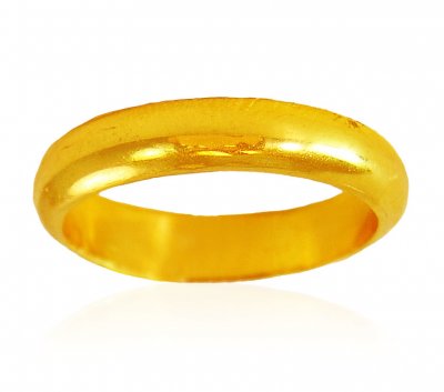 22 Kt Gold Plain Band  ( Wedding Bands )