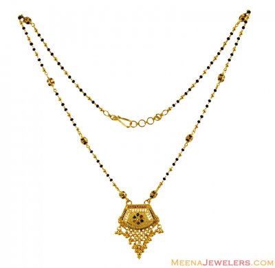 22K Gold Meenakari Mangalsutra ( MangalSutras )