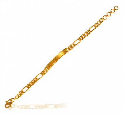 22K Gold 4 to 6yr Kids Bracelet ( 22Kt Baby Bracelets )