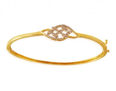 18Kt Gold Diamond Bracelet ( Diamond Bangles )