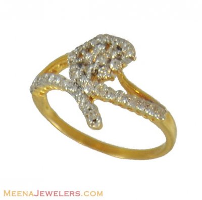 18K Fancy Diamond Ring ( Diamond Rings )