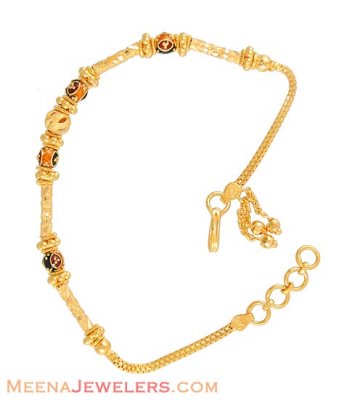 Meenakari bracelet (22k gold) ( Ladies Bracelets )