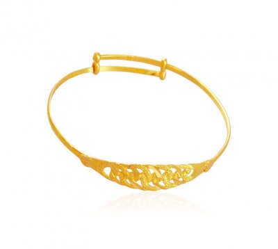 22k Gold Baby Kada ( Baby Bangles )