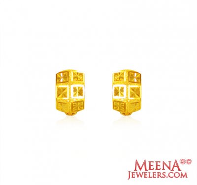 22Kt Gold Clip On Earrings ( Clip On Earrings )