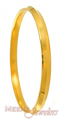 Gold Punjabi Kada ( Mens Gold Kada )