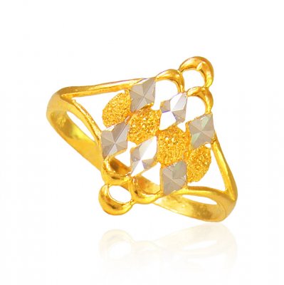 22 Karat Gold Ladies Ring  ( Ladies Gold Ring )