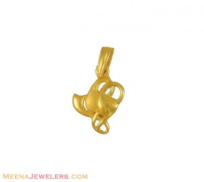 22K Gold Fancy Pendant ( Fancy Pendants )