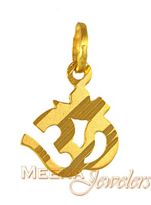 22Kt Om Pendant ( Om Pendants )