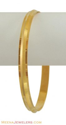 Mens  Punjabi Lazer Kada(22k) ( Mens Gold Kada )