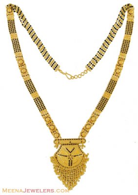 22K Gold Long Mangalsutra (30 Inch) ( MangalSutras )