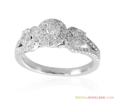 18k White Gold Diamond Ring ( Diamond Rings )