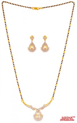 22K  Gold  Mangalsutra Set ( Gold Mangalsutra Sets )