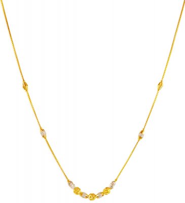 22Kt Gold Dokia Chain ( 22Kt Gold Fancy Chains )