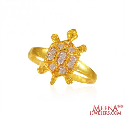 22 Karat Gold  Ladies Ring ( Ladies Signity Rings )