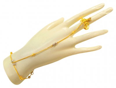 22K Gold Beautiful Panja (1PCs) ( Ladies Bracelets )