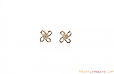 White Gold 18K Earrings ( White Gold Earrings )