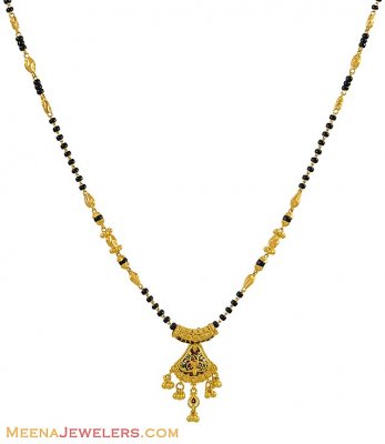 22K Gold Fancy Mangalsutra(18 Inch) ( MangalSutras )