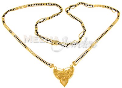 22 Kt Gold Long Mangalsutra ( MangalSutras )