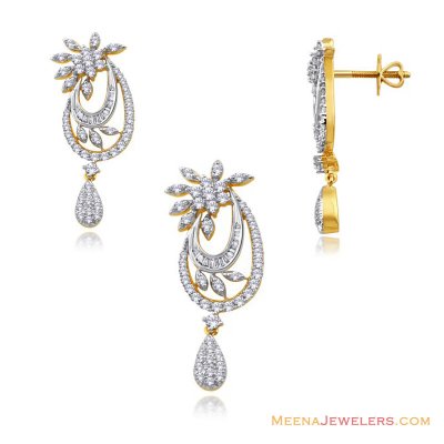 Fancy Diamond Pendant Set ( Diamond Pendant Sets )