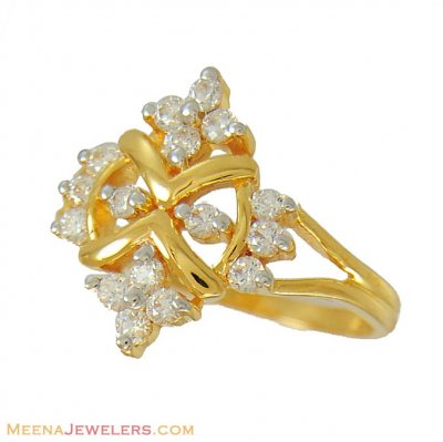 22K Gold Ladies Ring ( Ladies Signity Rings )