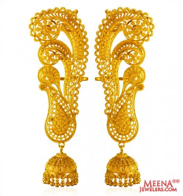 22kt Gold  Earring ( Long Earrings )