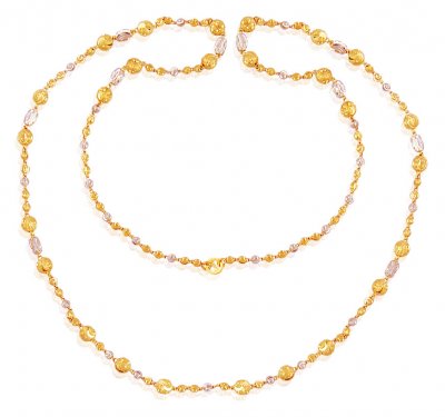 22K Gold Balls Designer Chain ( 22Kt Gold Fancy Chains )