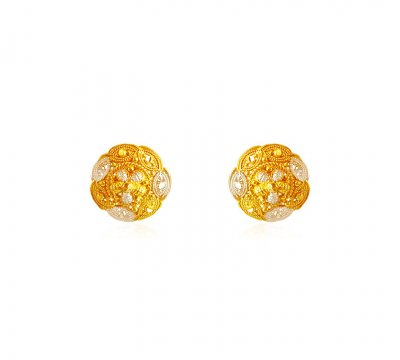 22K Two Tone Gold Tops  ( 22 Kt Gold Tops )