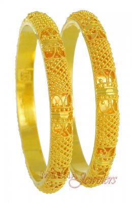 22Kt Gold Bangles ( Gold Bangles )